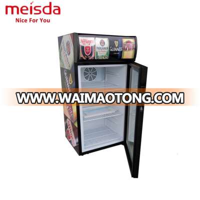 80L Upright Cooler Counter Top Display Cooler