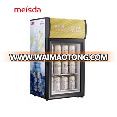 Glass Door Mini Refrigerator Display Cooler